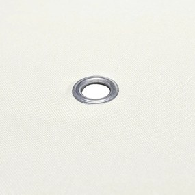 vidaXL Κάλυμμα για Κιόσκι Λευκό Κρεμ 3 x 3 μ. 310 γρ./μ²
