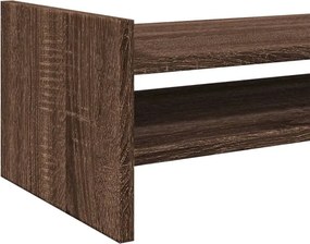 vidaXL Βάση Οθόνης Καφέ Δρυς 50x27x20 εκ. από Επεξεργασμένο Ξύλο