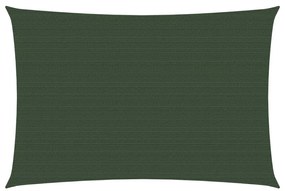 Πανί Σκίασης Σκούρο Πράσινο 3,5 x 4,5 μ. από HDPE 160 γρ./μ² - Πράσινο