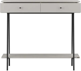 Κονσόλα Elite Megapap χρώμα λευκό του πάγου 100x40x88εκ.