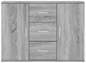 vidaXL Ντουλάπι Γκρι Sonoma 91 x 29,5 x 65 εκ. από Επεξεργασμένο Ξύλο