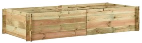 vidaXL Μποστάνι Λαχανόκηπου 197 x 100 x 40 εκ. Εμποτισμένο Ξύλο Πεύκου