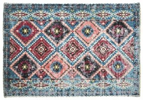 Χαλί Ορθογώνιο ethnic Agra Home Deco Factory από Βαμβάκι, με διαστάσεις 120x170cm - Πολύχρωμο