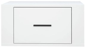vidaXL Κομοδίνα Επιτοίχια 2 τεμ. Λευκά 50x36x25 εκ.