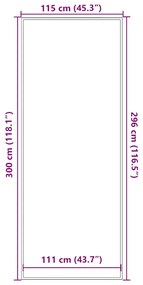 ΠΑΤΑΚΙ ΕΙΣΟΔΟΥ ΑΝΘΡΑΚΙ 115X300 ΕΚ. 4105554