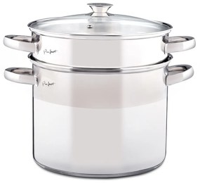 Κατσαρόλα Ζυμαρικών με Σουρωτήρι 24cm 8lt Stainless Steel Lamart LTSS2417