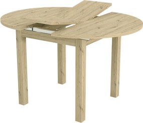 Επεκτεινόμενο τραπέζι Betty-Artisan - 96.00Χ76.00Χ96.00cm