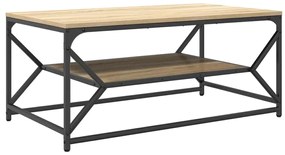 vidaXL Τραπεζάκι σαλονιού Sonoma Δρυς 90 x 50 x 40 cm