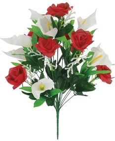 Τεχνητό Μπουκέτο Λουλουδιών 50εκ. Marhome 00-16230-4