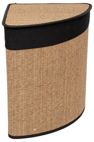 Καλάθι Απλύτων Γωνιακό 48Lit (49.5x37x50) F-V Basket Bamboo 206945
