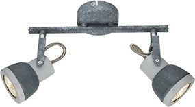 Σποτ Δίφωτο Aca Inka MC167792C Grey Matt/Cement
