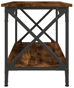vidaXL Βοηθητικό Τραπέζι Καπνιστή Δρυς 55x38x45 εκ. Επεξεργασμένο Ξύλο
