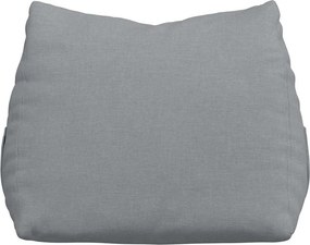 vidaXL Μαξιλάρι Πλάτης Ανοιχτό γκρι 45 x 20 x 35 εκ. ύφασμα