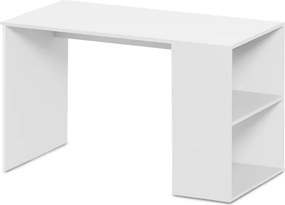 Γραφείο εργασίας Smyrna Megapap χρώμα λευκό 120x60x74,4εκ.