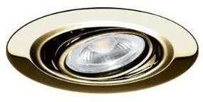 Σποτ Φωτιστικό Χωνευτό Οροφής No 216 IP20 Mr111 ΦOS_ME-05-216-6-Χρυσό 05-216-6
