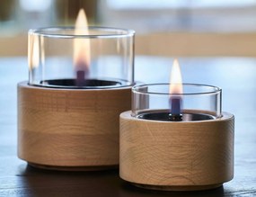 Επιτραπέζια Εστία Φωτιάς Lotus 12 Tenderflame με διάρκεια καύσης 9 - 10 ώρες, χωρητικότητα δεξαμενής 300ml και διαστάσεις 12x12.5cm - Natural