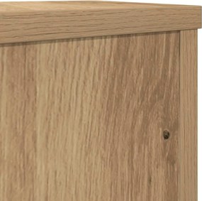 vidaXL Βάσεις Φυτών 2 τεμ. Αρτισιανή Δρυς 25x25x35 εκ. Επεξ. Ξύλο