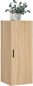 vidaXL Ντουλάπι Τοίχου Sonoma Δρυς 34,5 x 34 x 90 εκ.