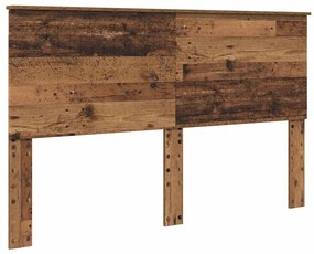 vidaXL Κεφαλάρι με κεφαλάρι Παλιό Ξύλο 160 cm Επεξεργασμένο ξύλο