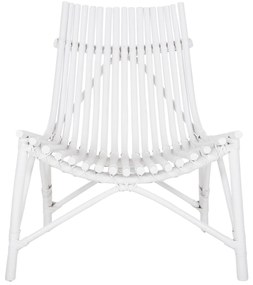 Καρέκλα CELLION C9812.03 Ράβδοι Rattan σε Λευκό Xρώμα 76x72x83Υεκ. 76x72x83 εκ.