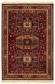 Χαλί Persia 6057 Burgundy με κρόσσι - 200x250