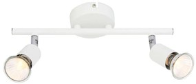 Σποτ Δίφωτο Aca Trinity MC634WH2 White Matt