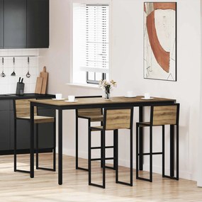 vidaXL Τραπεζαρίες Επεξεργασμένο ξύλο