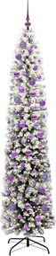 vidaXL Τεχνητό Χριστουγεννιάτικο Δέντρο με 300 LED Πράσινο 210 cm