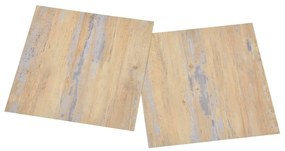 vidaXL Δάπεδο Αυτοκόλλητο Καφέ 55 τεμ. 5,11 μ² από PVC