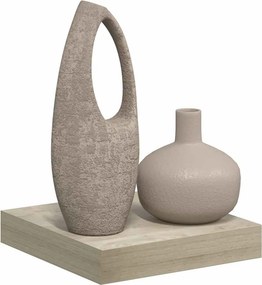 vidaXL Ράφι Τοίχου Χρώμα Δρυός 23x23,5x3,8 εκ. MDF