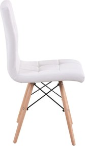 Καρέκλα ArteLibre CUPPLESSUS Λευκό PU 43x55x86cm