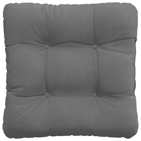 vidaXL Μαξιλάρια καθισμάτων 4 pcs Σκούρο Γκρι 45 x 45 cm