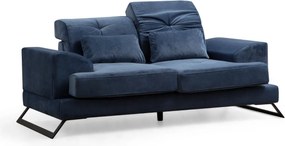 2-Seat Sofa Frido - Navy Blue Navy Blue