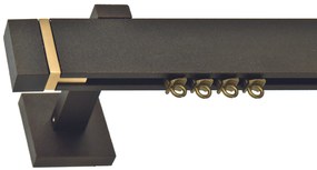 Σιδηρόδρομος Slim Line Elegant N9 χρυσό 150 cm, 200 cm, 250 cm, 300 cm, 350 cm