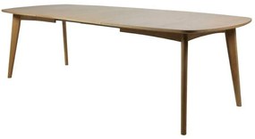 Τραπέζι Oakland A104, Ανοιχτό καφέ, 76x102x180cm, 48 kg, Επιμήκυνση, Ινοσανίδες μέσης πυκνότητας, Ξύλο, Ξύλο: Δρυς | Epipla1.gr