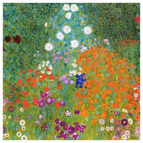 Αναπαραγωγή Cottage Garden, Gustav Klimt