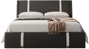 Επενδυμένο κρεβάτι Aelina-Mauro