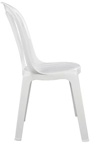 Καρέκλα C11423 ΒΙΕΝΝΗΣ Πλαστική Λευκή 44x50x87 εκ. 44x50x87 εκ.