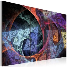 Πίνακας - Mysterious colors abstraction  90x60