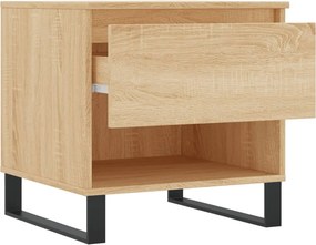 vidaXL Τραπέζια Σαλονιού 2 τεμ. Sonoma Δρυς 50x46x50 εκ. Επεξεργ. Ξύλο