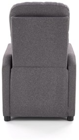 FELIPE recliner, color: dark grey DIOMMI V-CH-FELIPE-FOT-C.POPIEL