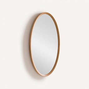 Οβάλ καθρέφτης από μασίφ δρυ, Orion