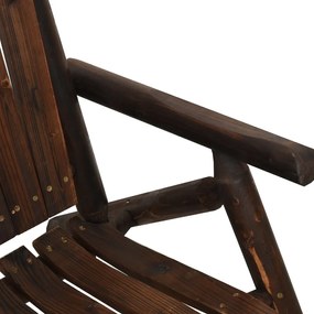 Καρέκλα Κήπου 68 x 86 x 103 εκ. από Μασίφ Ξύλο Ερυθρελάτης - Καφέ