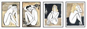 Καμβάς DKD Home Decor πολυστερίνη Καμβάς 50 x 2,8 x 70 cm