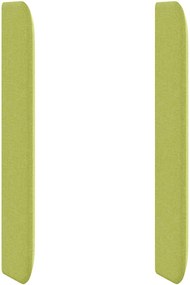 vidaXL Αυτί Κεφαλής Γκρι 80 x 16 x 4 εκ. ύφασμα