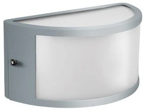 Απλίκα Φωτιστικό Τοίχου SEGOVIA 1 E27 IP54 Στεγανό Bot Lighting-SEGOVIA1E27M-Γκρι SEGOVIA1E27M
