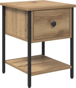 vidaXL Κομοδίνο 2 τμχ. Artisan Oak 34 x 35,5 x 45 εκ