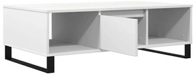 vidaXL Τραπεζάκι Σαλονιού Λευκό 104x60x35 εκ. από Επεξεργασμένο Ξύλο