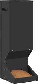 vidaXL Ταΐστρα ελαφιών Μαύρο 28 x 30 x 80 εκ. 3 kg