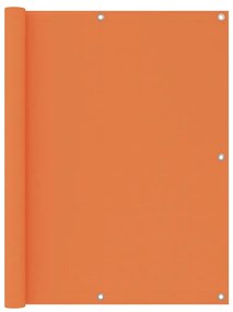 Διαχωριστικό Βεράντας Πορτοκαλί 120 x 500 εκ. Ύφασμα Oxford